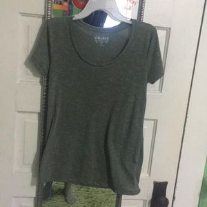 Army Green t-shirt with white details